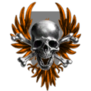 Mighty Eagled Skull of Death