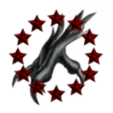 Grupa people reaching the same goal