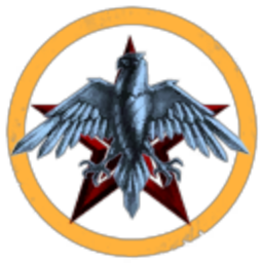 Eagle on Star in Circle