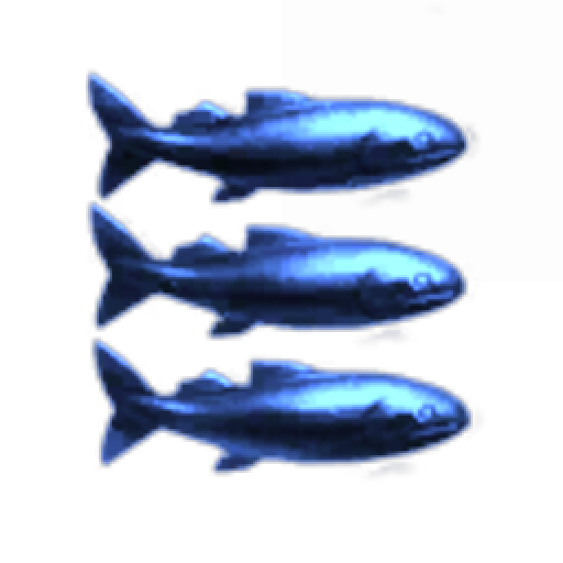 Three Blue Fish