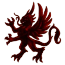 Glutroter Drache