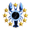 blue Canadian crab cakes