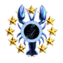 blue Canadian crab cakes