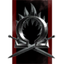 Purple Paper Soldiers