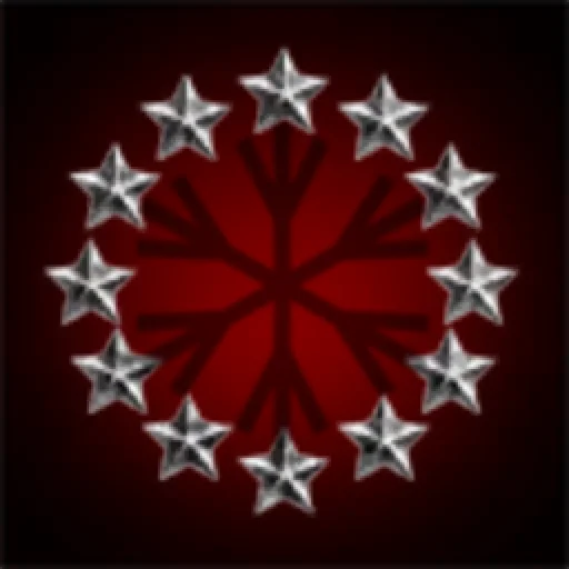 The glow of the dark moon