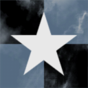 Black Blue White Star