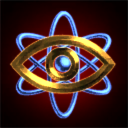 The gaze of the atom