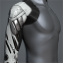 Men's 'Phanca' Cybernetic Arm (right)