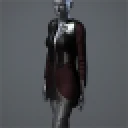 Women's 'Sanctity' Dress (red/silver)