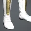 Men's 'Ascend' Boots (white/gold)