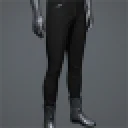 Men's 'Rider' Pants (black silver)