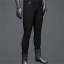 Men's 'Rider' Pants (black silver)