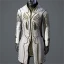 Men's 'Curate' Coat (white gold)