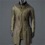 Men's 'Curate' Coat (royal gold)