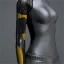 Women's 'Vise' Cybernetic Arm (black and yellow right)