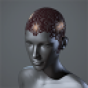 Women's 'Spiderweb' Headwear (copper)