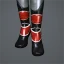 Women's 'Eternity' Boots (Black/Red)