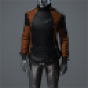 Men's 'Outlaw' Jacket (Burnt Orange)