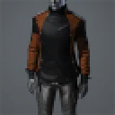Men's 'Outlaw' Jacket (Burnt Orange)