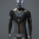 Men's 'Hephaestus' Shirt (gray/orange)