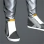 Men's 'Hephaestus' Shoes (gray/orange)