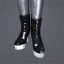 Women's 'Mystrioso' Boots (black/white)