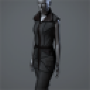 Women's 'Structure' Dress (graphite)