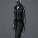 Women's 'Structure' Dress (graphite)