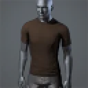 Men's 'Form' T-shirt (brown)