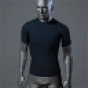 Men's 'Form' T-shirt (dark blue)