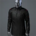 Men's 'Sterling' Dress Shirt (red/black leather)