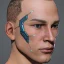 Men's 'Eico Azurbrak' Facial Augmentation