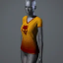 Women's 'Crimson Harvest' T-Shirt