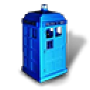 Scale Model of a Blue Box