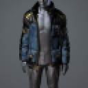 Men's Caldari Navy Crew Jacket